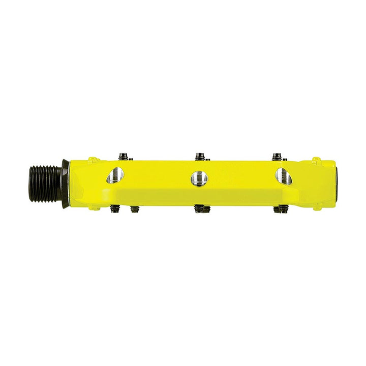 Spank SPOON DC Platform Pedals Body: Aluminum Spindle: Cr-Mo 9/16'' Yellow