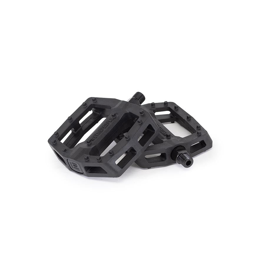We The People Logic Platform Pedals Body: Nylon Spindle: Cr-Mo 9/16'' Black Pair