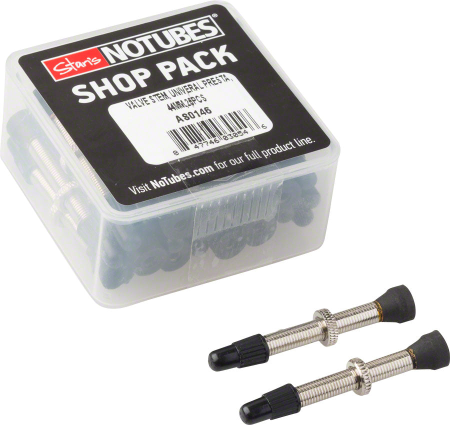 Stan's Tubeless Universal Valve Stems - Brass 44mm 25-pack