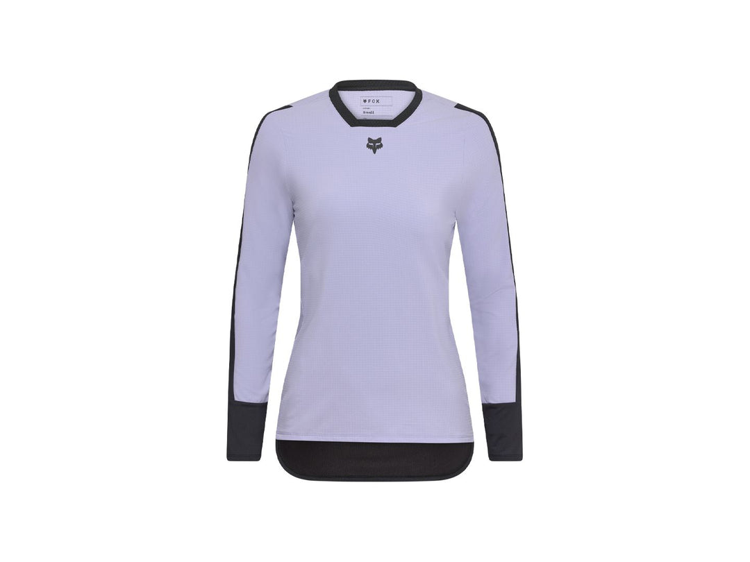 Fox Racing 25 Defend Thermal LS Women Large Purple Jersey