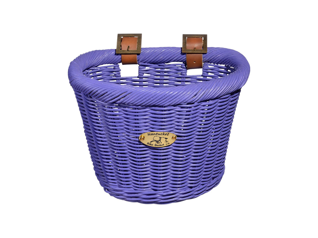 Nantucket Gull D-Shaped Purple Basket