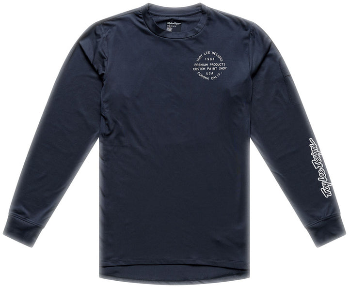 Ruckus Ride LS Tee Pressed Carbon - CARBON / MD