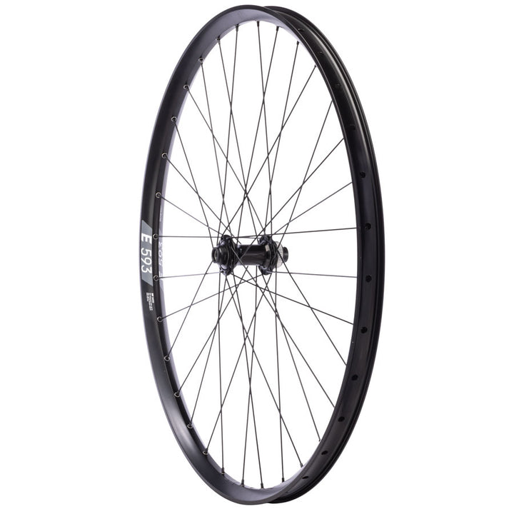 Quality Wheels Deore M610/DT 533d Front Wheel - 26" 15 x 100mm Center-Lock BLK 32H