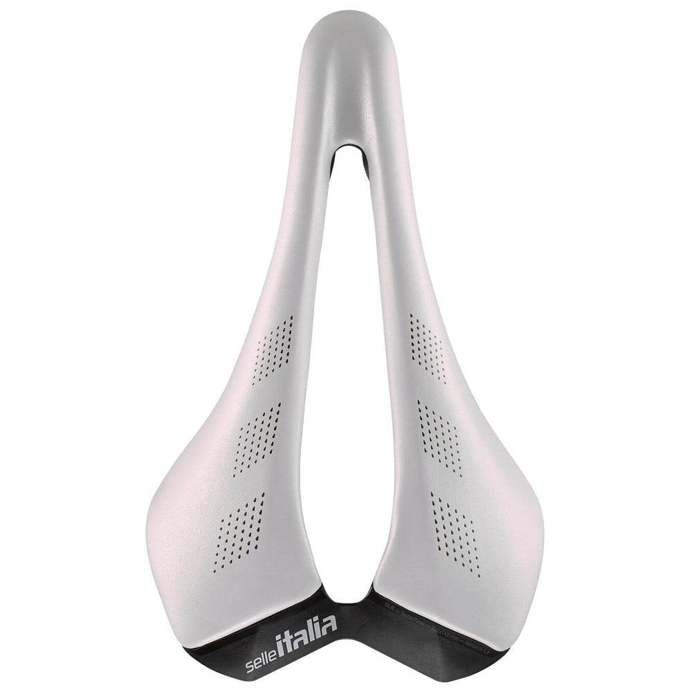 Selle Italia SLR Advan Opal L3 Steel Rails White
