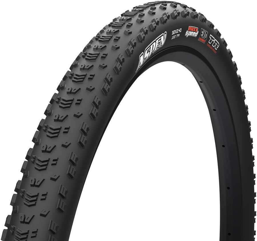 Maxxis Aspen Tire - 32 x 2.4 Tubeless Folding Black MaxxSpeed EXO