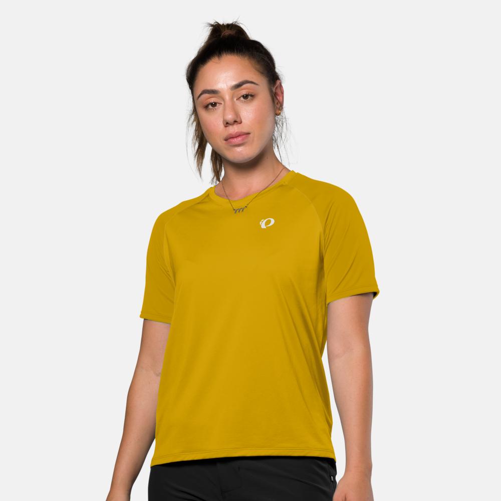 Women's Summit Short Sleeve Jersey - GOLDEN PALM / L