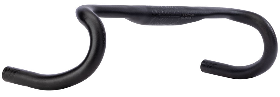 Teravail Feldspar SE Drop Handlebar - Aluminum 31.8mm 40cm Black