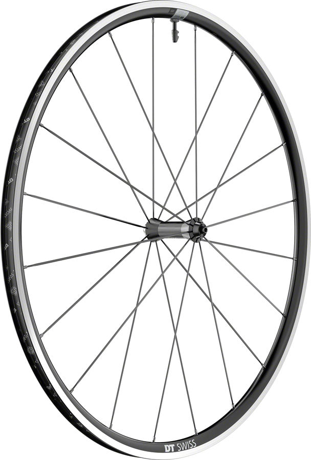 DT Swiss P 1800 Spline 23 Front Wheel - 700 QR x 100mm Rim Brake Black