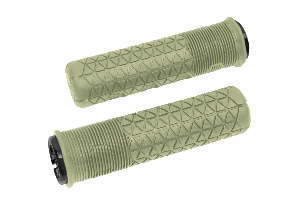 Fractal Lock-On Trail Grip - 31.5mm / Green