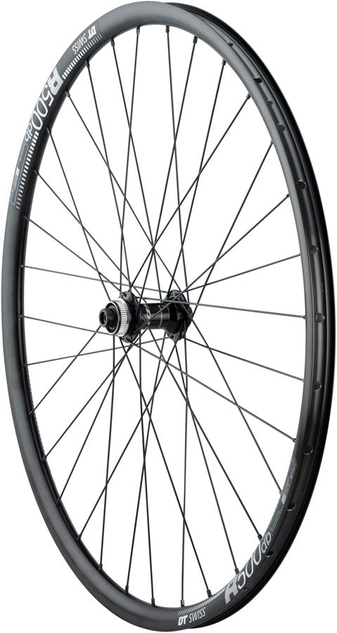 Quality Wheels Shimano 105/DT R500 Front Wheel - 700 12 x 100mm Center-Lock BLK 32H