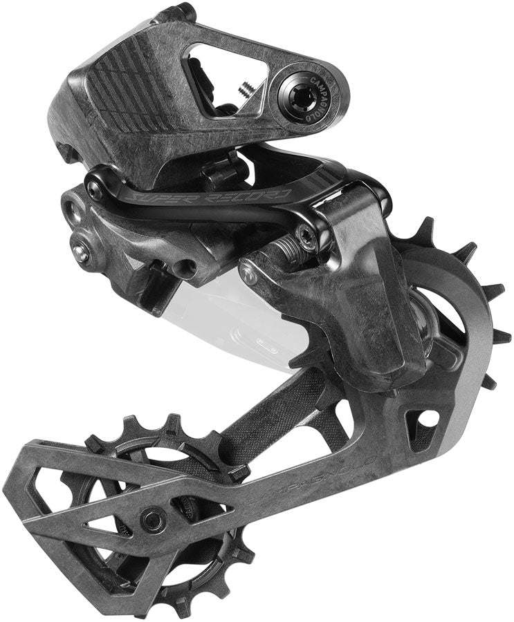 Campagnolo Super Record 13 WRL Rear Derailleur - 13-Speed Wireless Medium Cage Standard Mount BLK