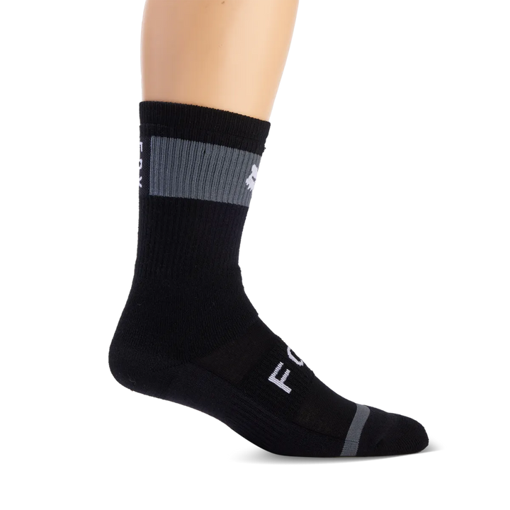 8" Defend Winter Socks - Black / XS/S
