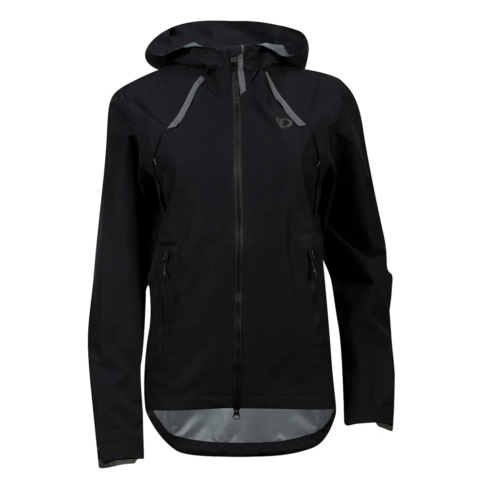 Women's Monsoon WxB Hooded Jacket - BLACK / XS