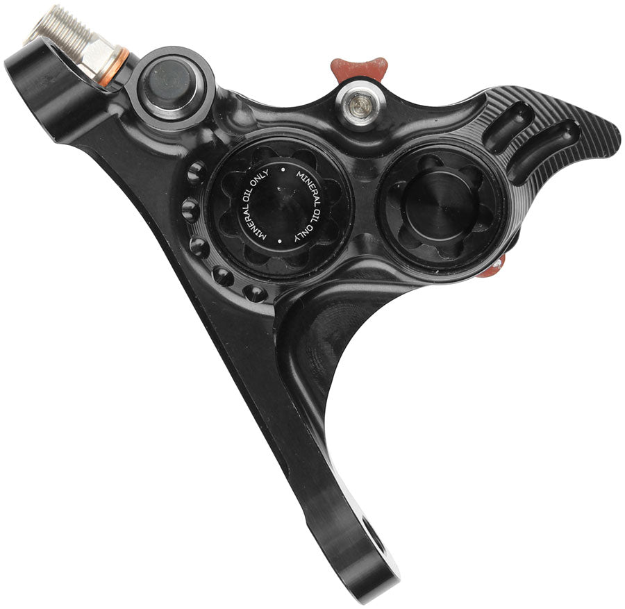 Hope RX4+ SL Disc Brake Caliper - Front Flat Mount Direct +20mm Mineral Oil Type BLK