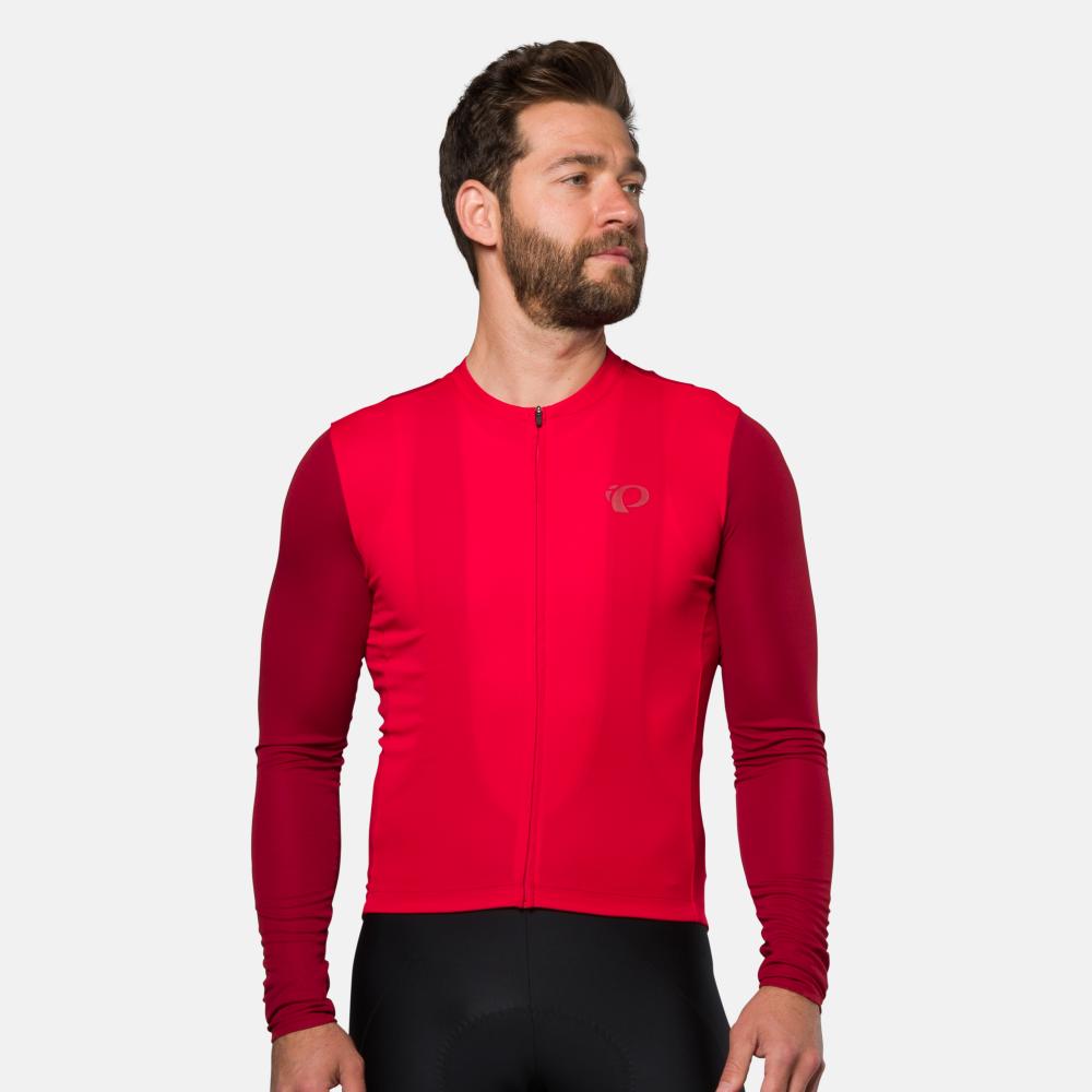 Men's Attack Long Sleeve Jersey - GOJI BERRY / M