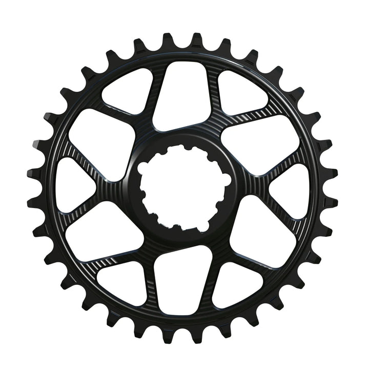 Works Components Round Chainring SRAM 3-Bolt 28T Boost 3mm Blk
