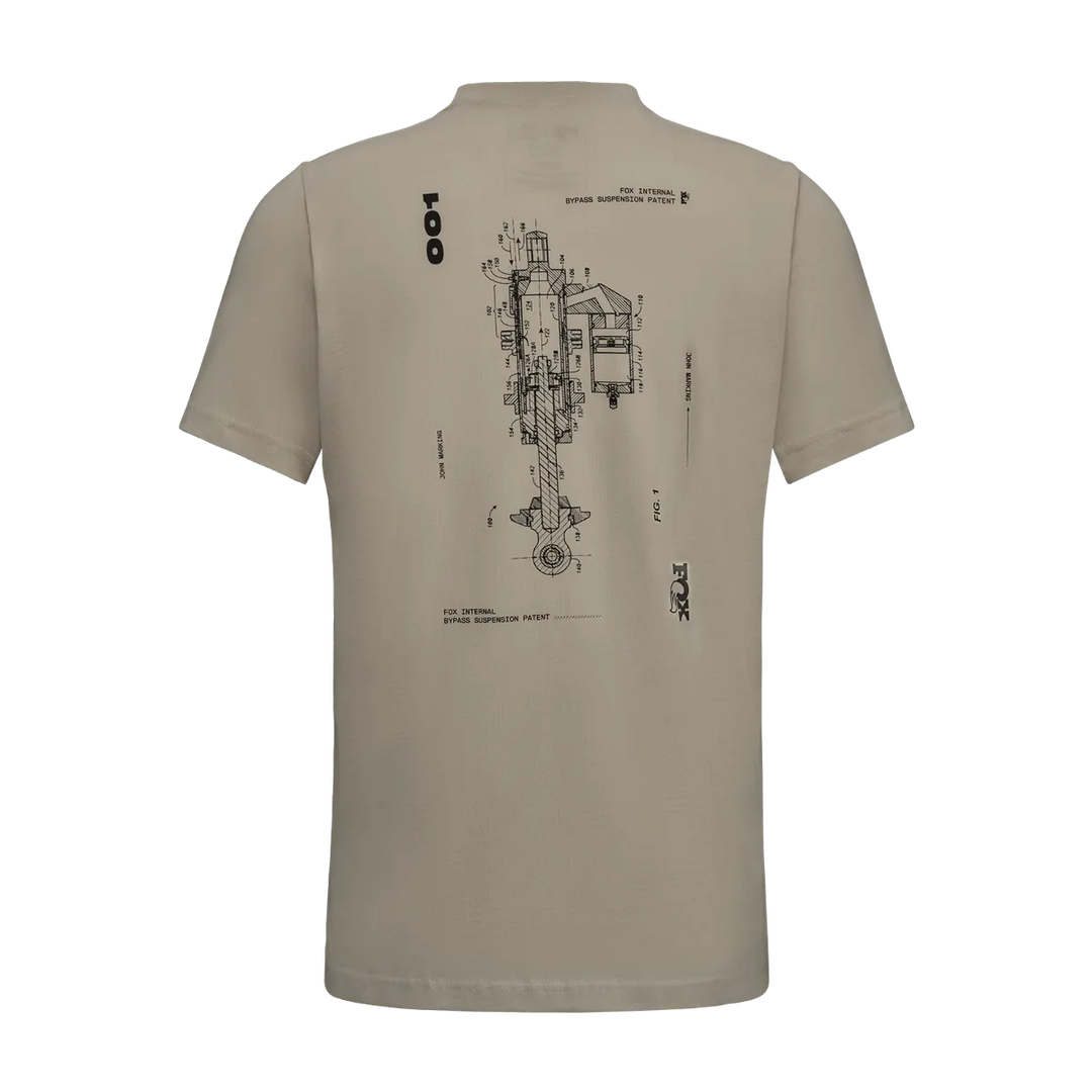 Schematic T-Shirt - Off White / S