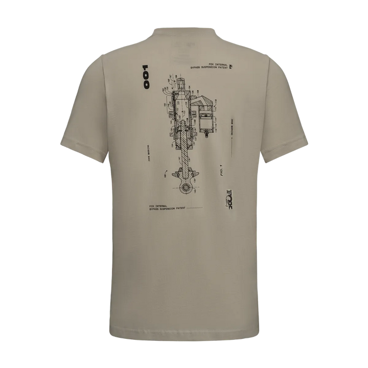 Schematic T-Shirt - Off White / S
