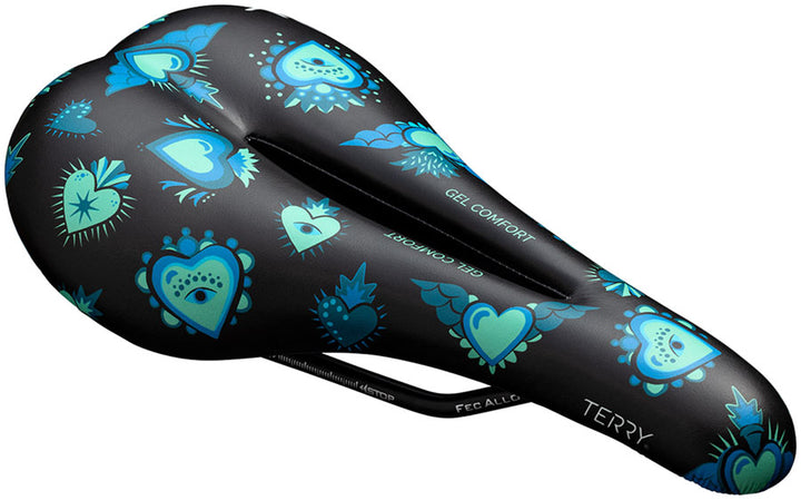 Terry Topo Gel Saddle - Chromoly Milagro Noche