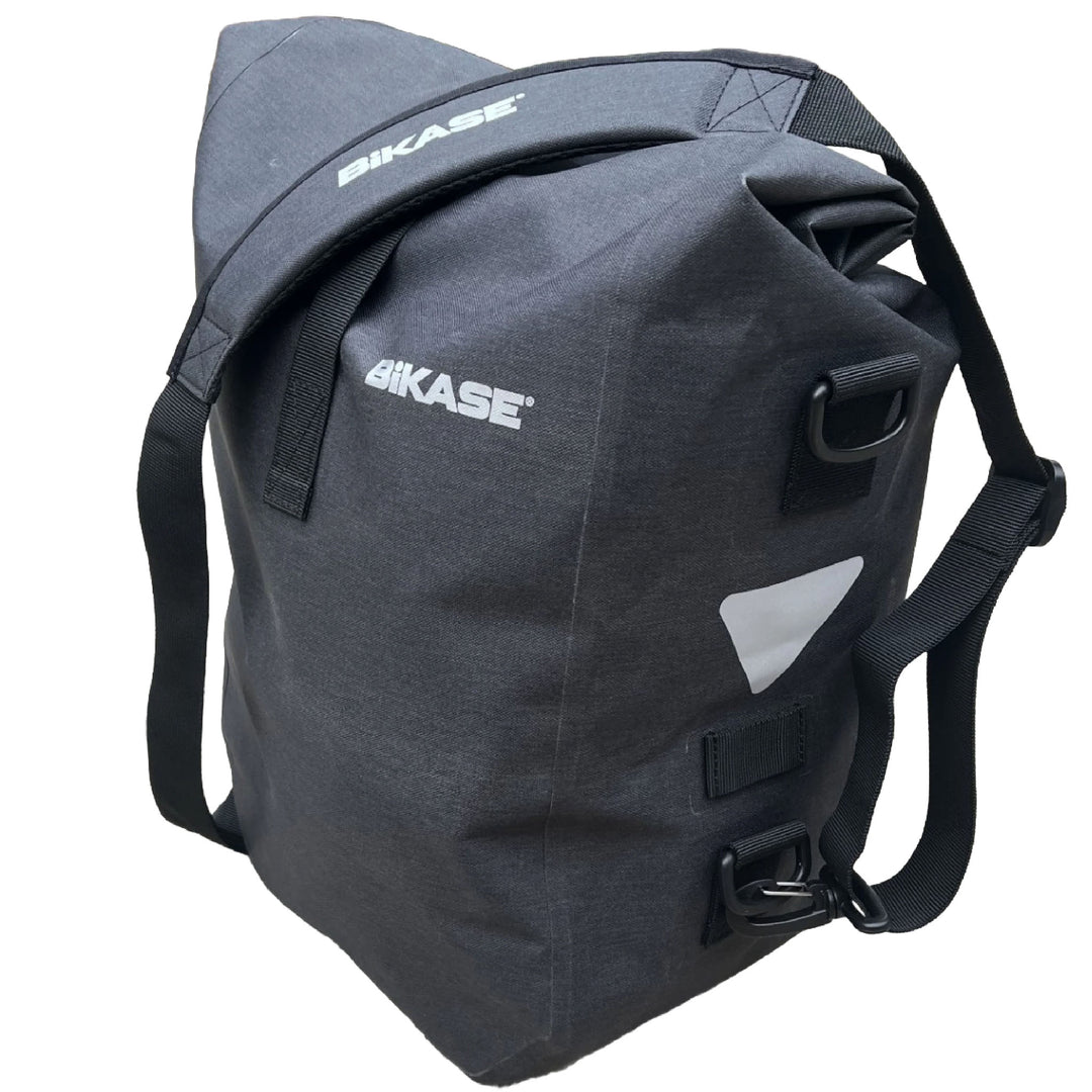 BiKASE Reggie 2 Drybag Pannier 16L Clip Mount Black