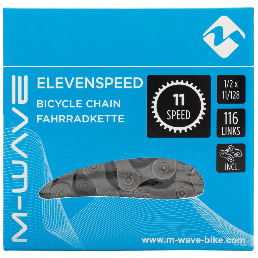 M-Wave Ellevenspeed Chain Speed: 11 11/128'' Links: 116 Grey
