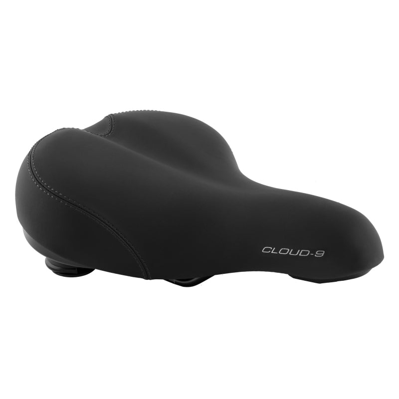 Cloud-9 Comfort Light-Bar Comfort Steel Multi-Stage Foam Soft Touch Vinyl Elastomer Spring Black 10x8`