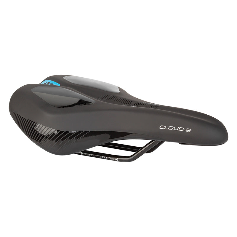 Cloud-9 Kush Plus Comfort  Steel Memory Foam Black 270mmx160mm