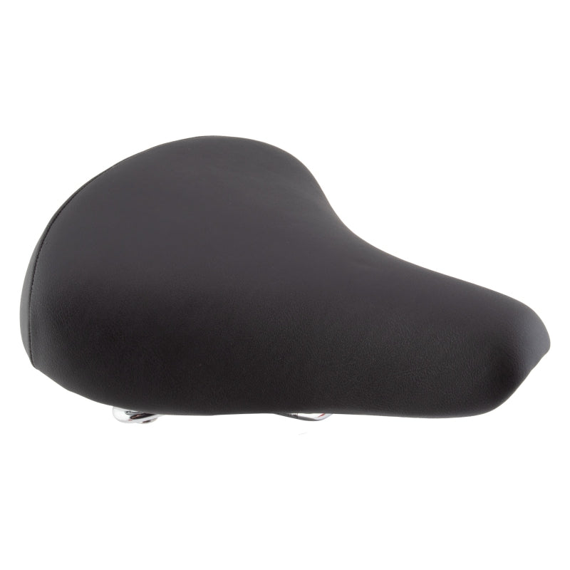 Pure cycles City Comfy Saddle  Steel PVC Coil Spring Black