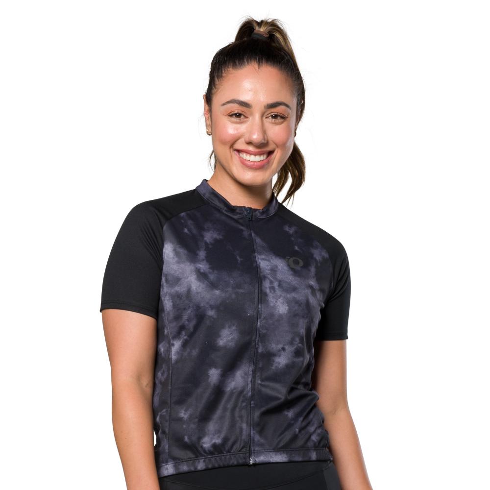 Women's Quest Graphic Short Sleeve Jersey - BLACK SPECTRAL / L