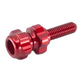 Paul Components Baby Groovy Barrel Adjuster Red Each