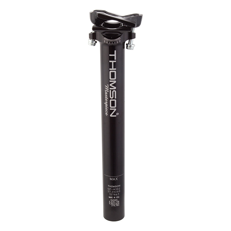 Thomson Masterpiece Post  27.2mm 240mm Black Aly 0mm 158g