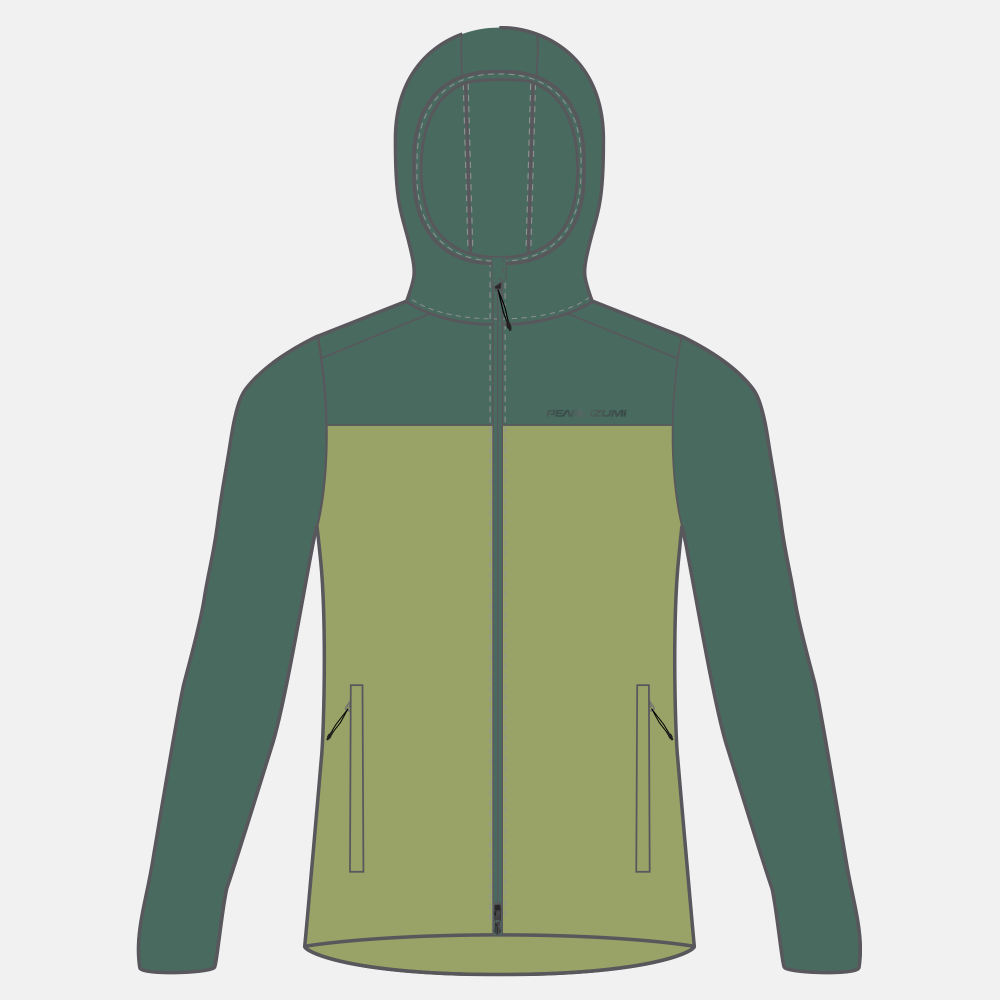 Men's Canyon 2.5L WxB Rain Jacket - PALE PINE/LICHEN / XXL