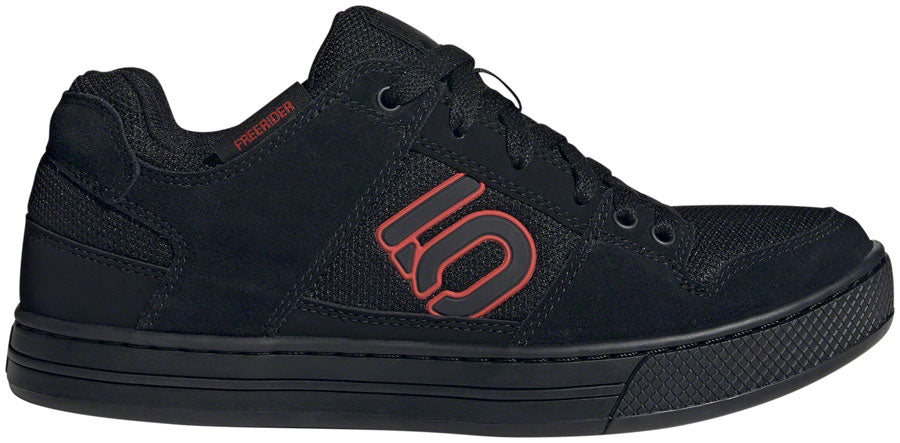 Five Ten Freerider Flat Shoes - Men's Core Black/Red/Gray Five 7