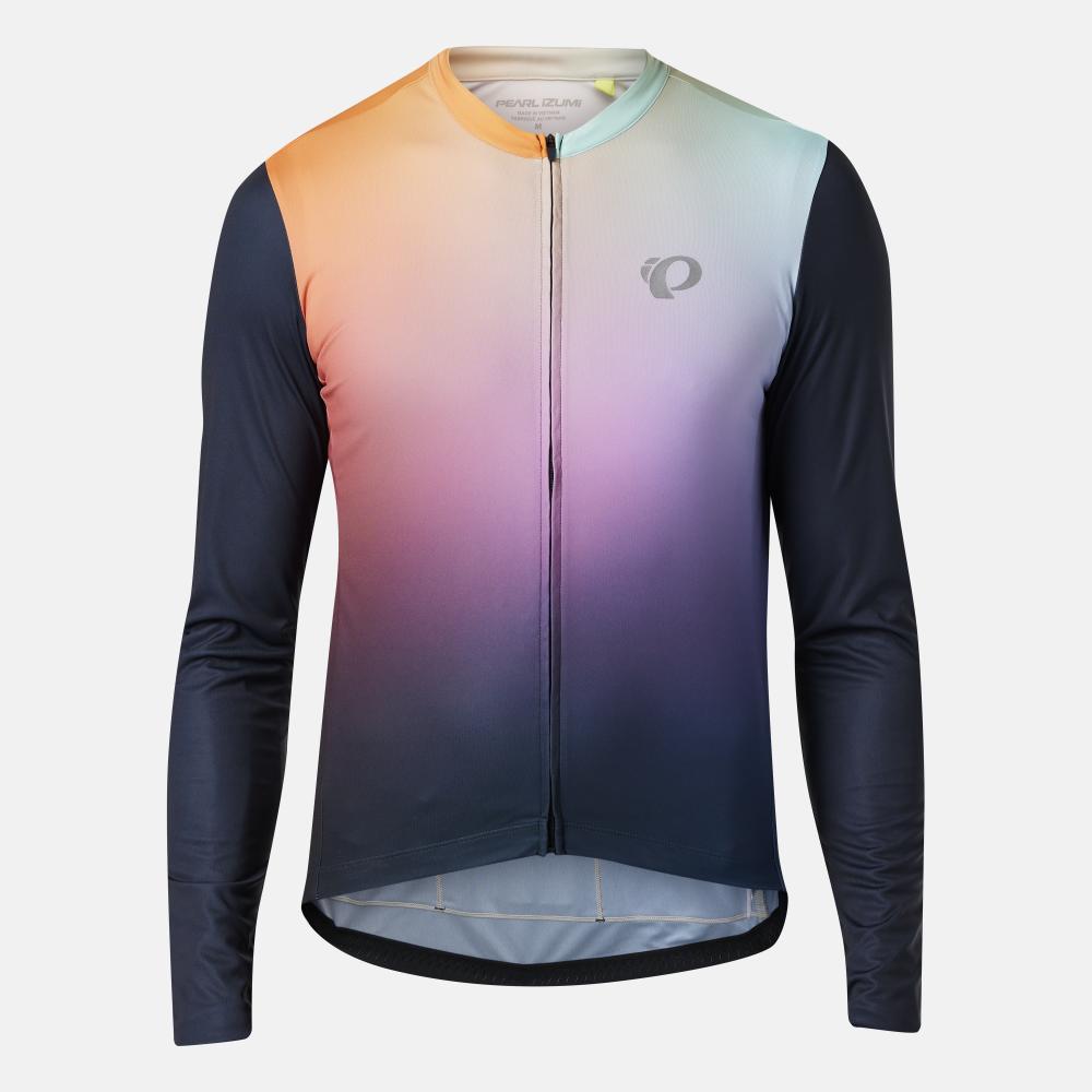 Men's Attack Long Sleeve Jersey - Melon Air Dye / XL