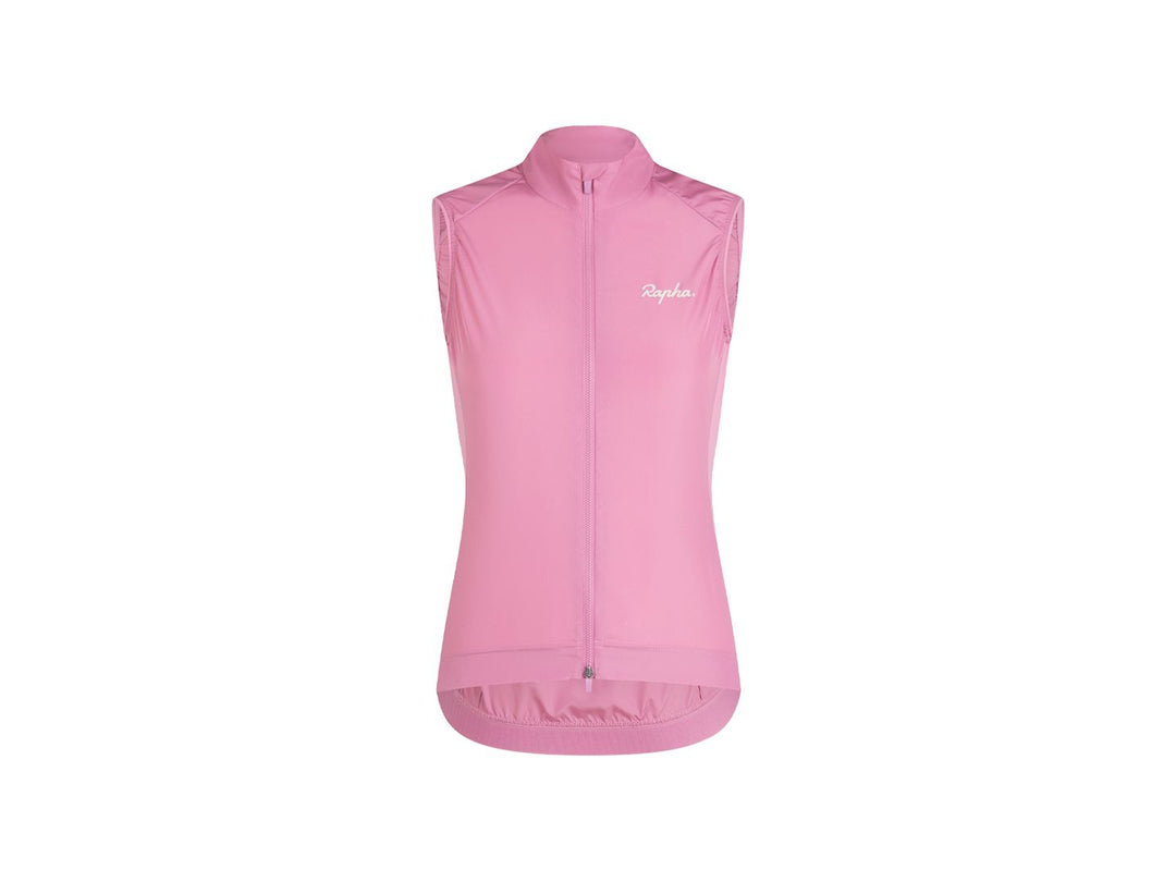 Rapha Core Gilet Women Medium Dusty Mauve/White Vest