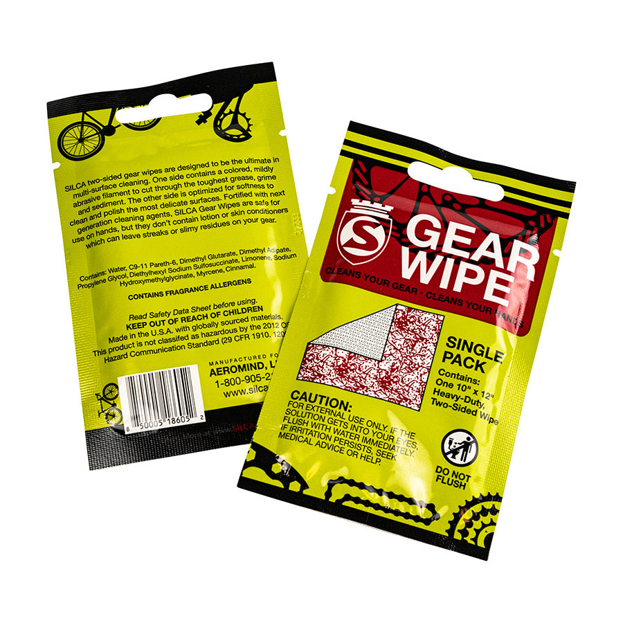 Gear Wipe Singles, 12 pack - Default Title