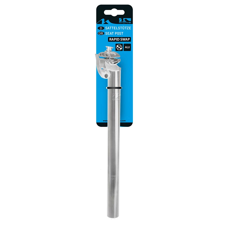 M-Wave Rapid Swap Seatpost 27.2mm 350mm Silver