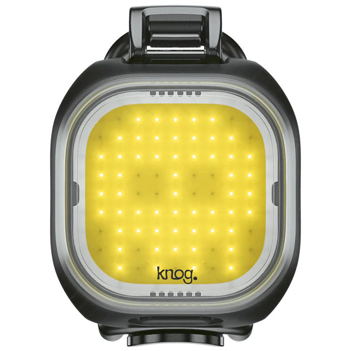 Knog Blinder Mini Light Skull Pattern Front Black  
