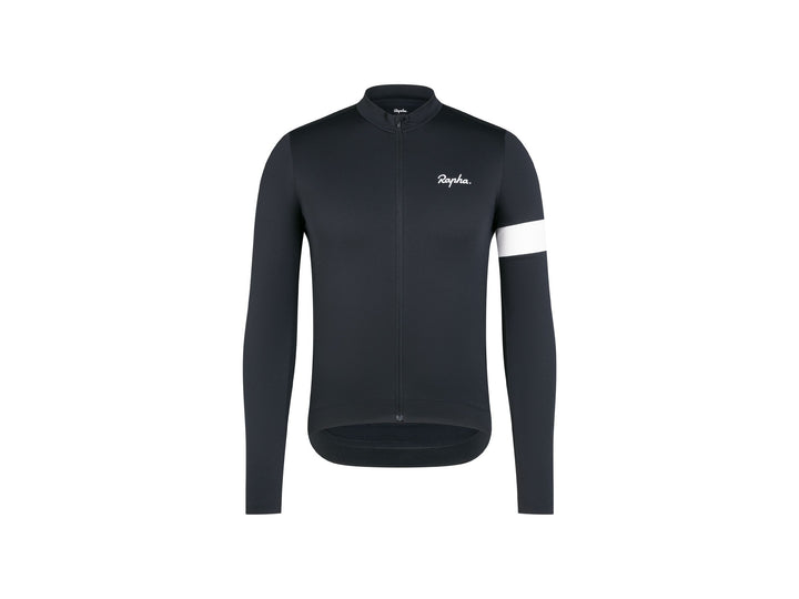 Rapha Core Thermal Long Sleeve Large Black Jersey