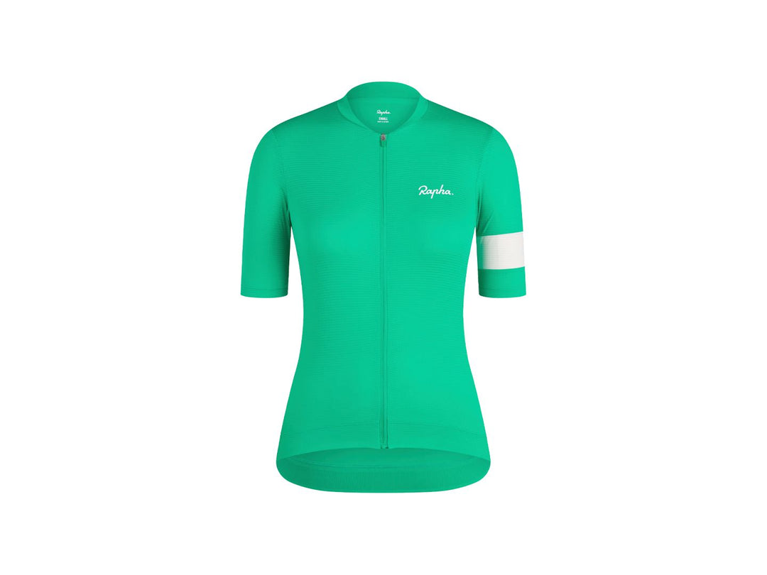 Rapha Core Lightweight Women Small Green Jersey