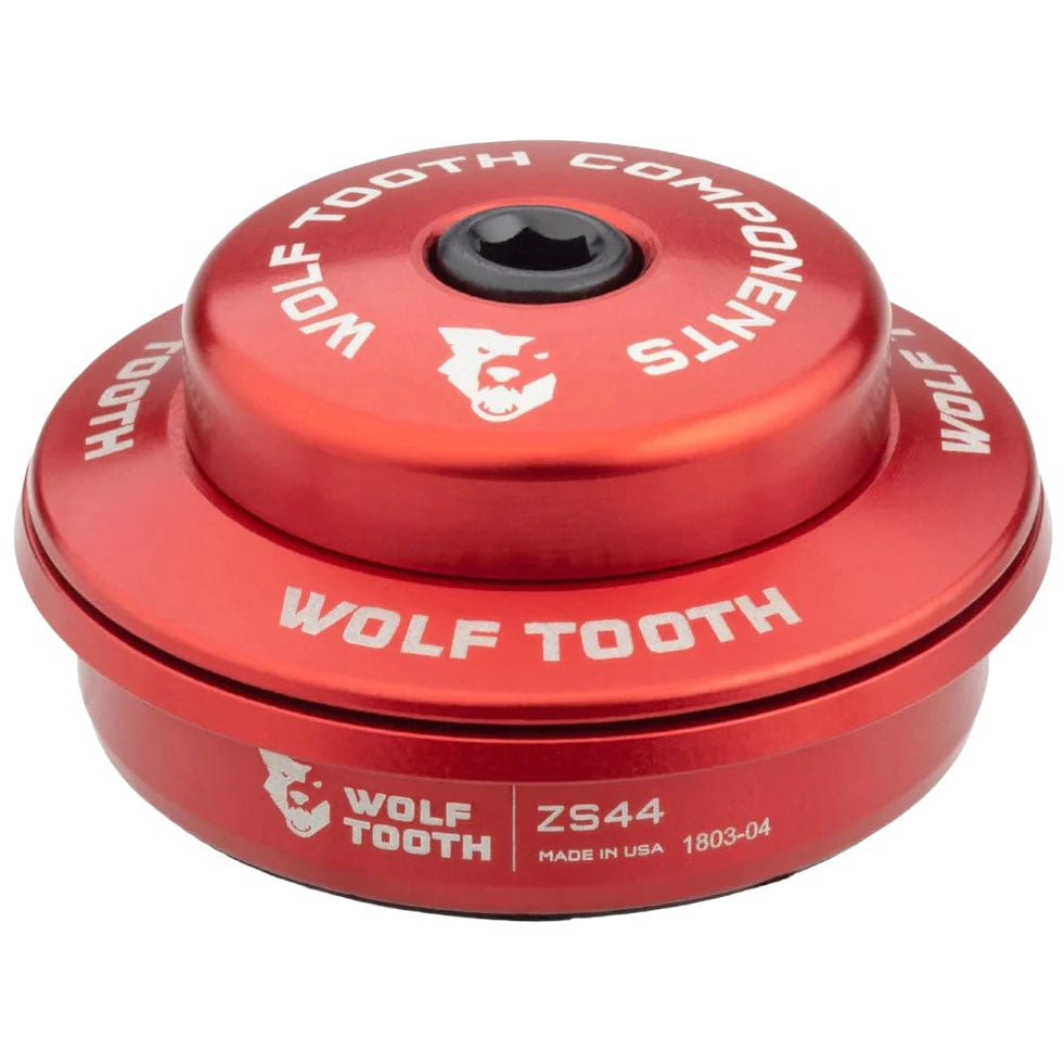 Wolf Tooth Components Upper Headset ZS44/28.6 (Performance) 6mm Stack Red
