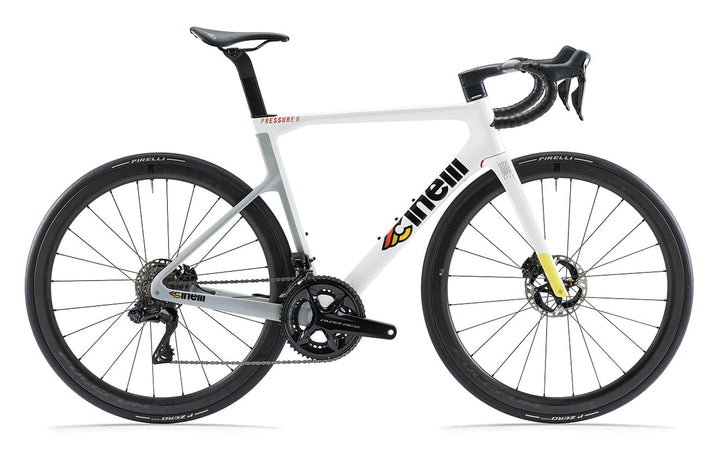 PRESSURE 2 - ULTEGRA DISC DI2 - RACING WHITE PATINA / XS/46