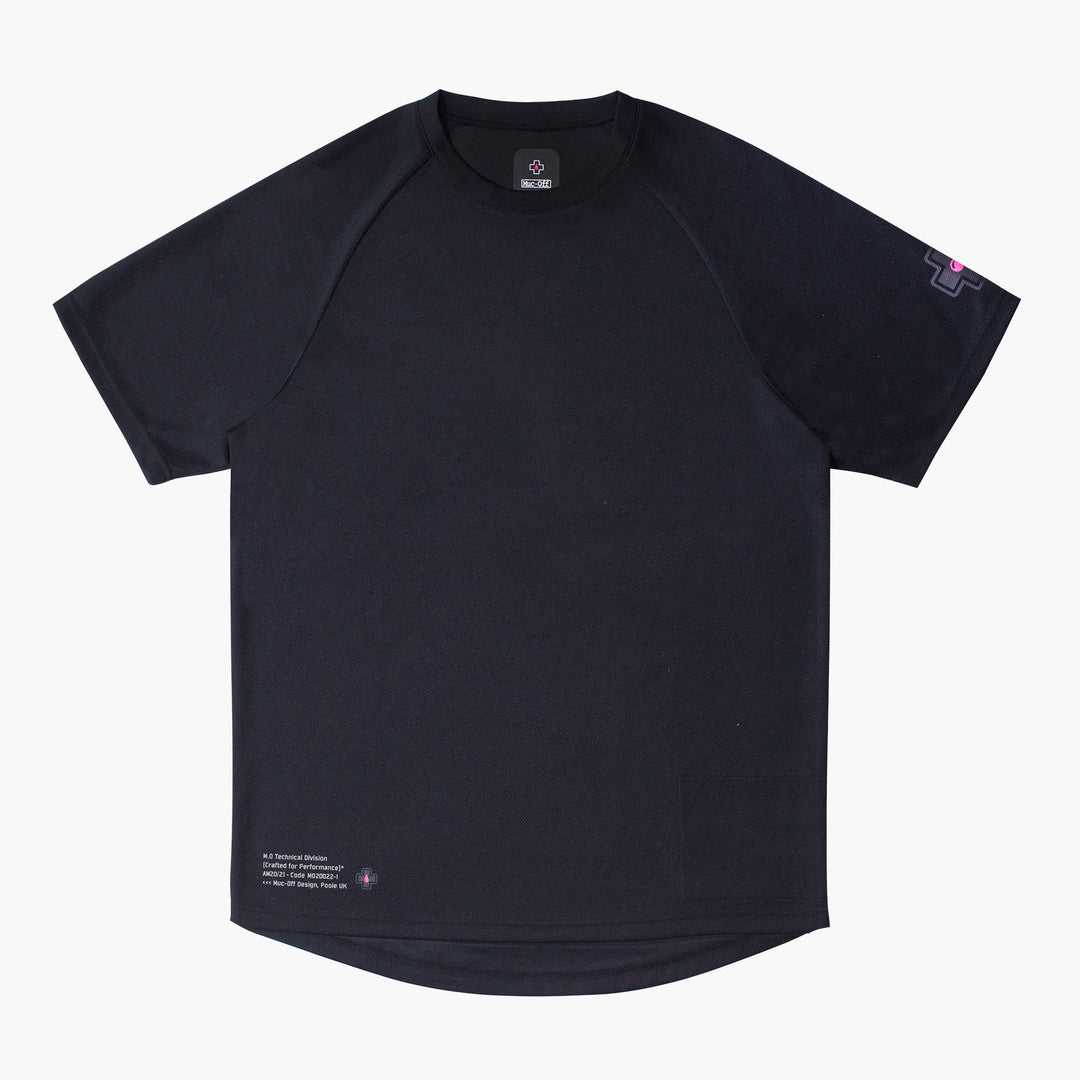 Short Sleeve Mountain Bike Jersey - Black - XL