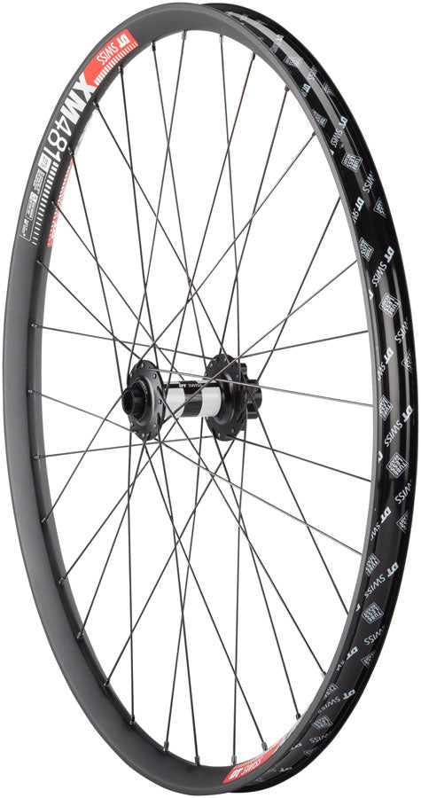 Quality Wheels DT 350/DT XM481 Front Wheel - 27.5" 15 x 110mm 6-Bolt Black