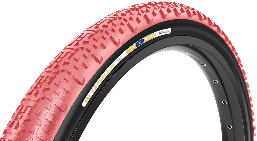 Panaracer GravelKing X1 Tire - 700 x 40 Tubeless Folding Sakura/Black