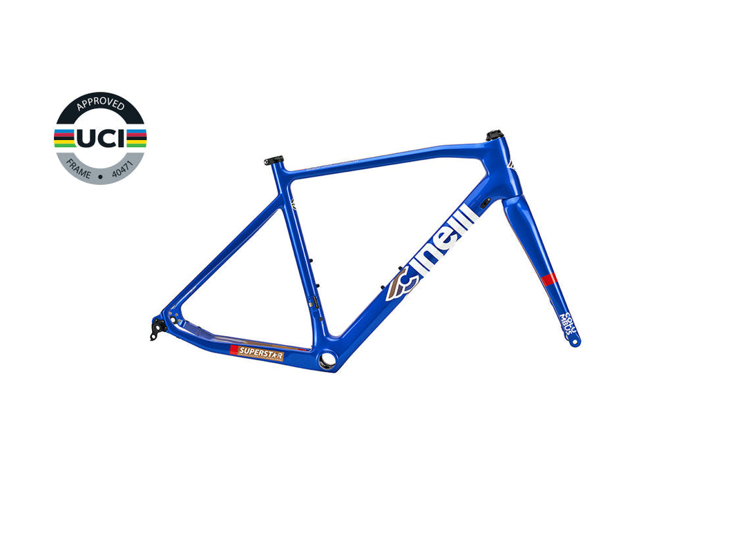 SUPERSTAR DISC- FRAMESET, EXPO, SIZE L - Blue/Dark Night / L