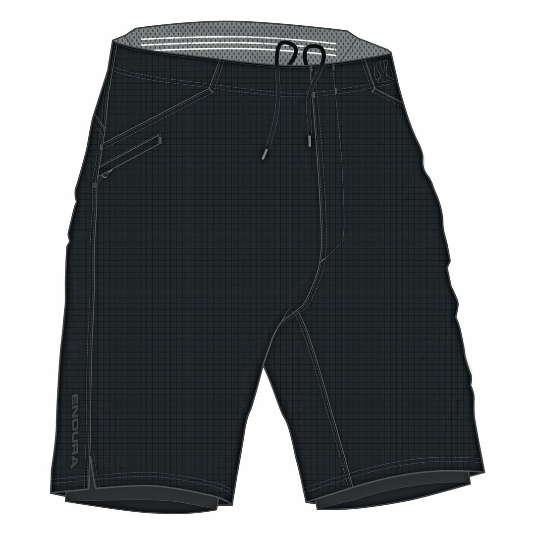 Endura Loop baggy short with liner Black M