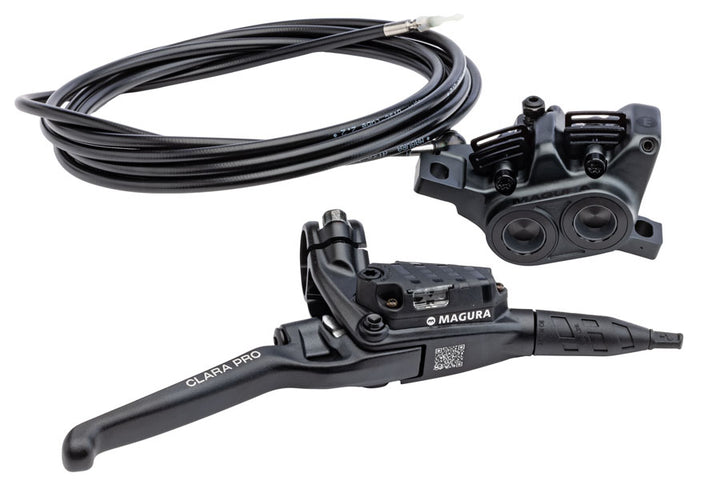 Magura Clara Pro Disc Brake Lever - Right Side Lever Post Mount 4-Piston Aluminum Lever Blade BLK