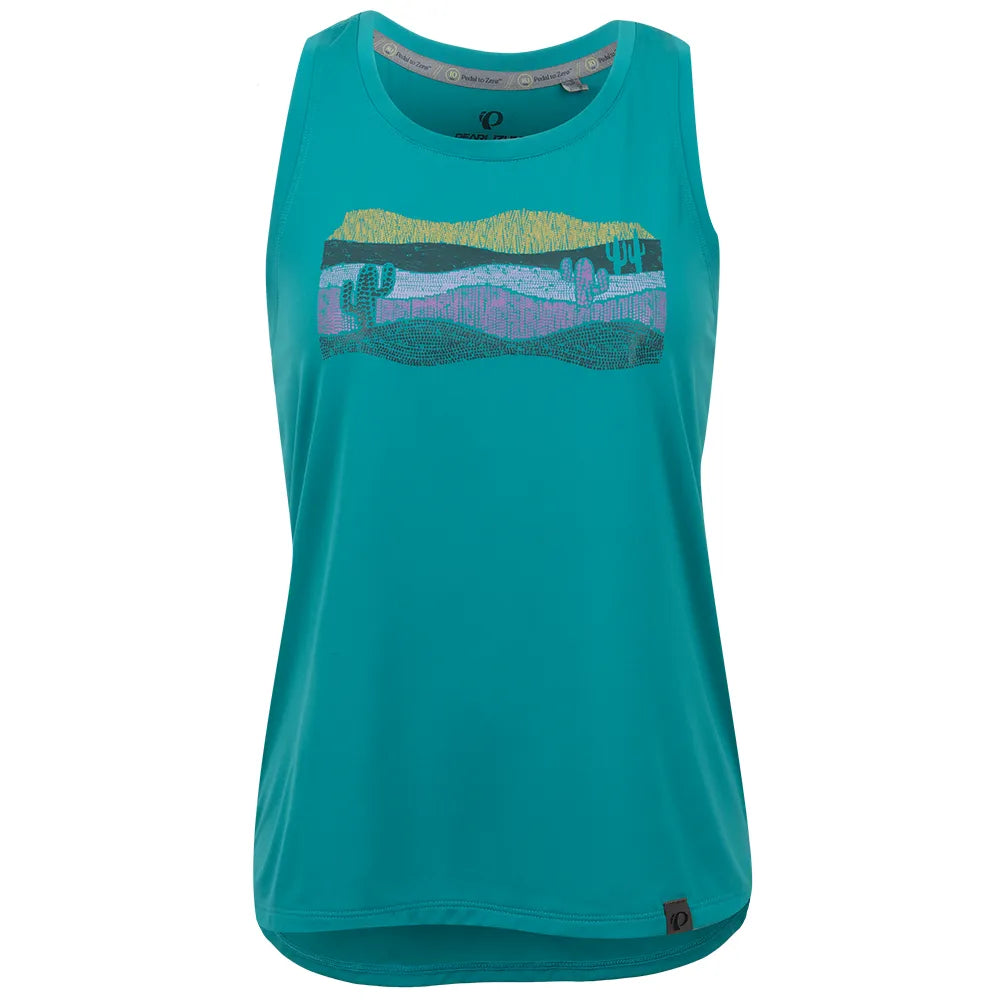 Women's Transfer Tech Tank - GULF TEAL ARID ENCORE / S