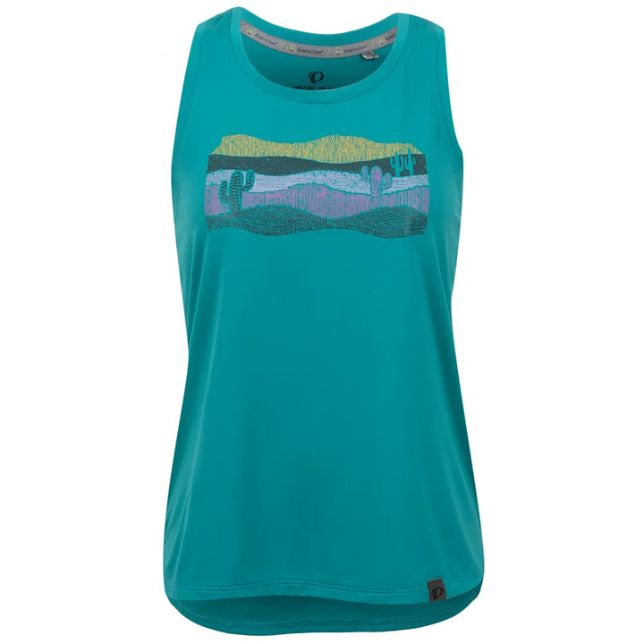 Women's Transfer Tech Tank - GULF TEAL ARID ENCORE / S